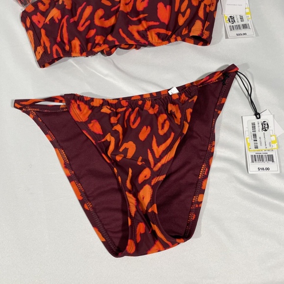 NWT Shade & Shore [ Small‎ ] One Shoulder Top + Cheeky Bikini Bottom - Picture 10 of 14